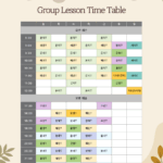 필라테스린 광명점, 10월 그룹레슨 시간표 공개..평일 오후 레슨 증설